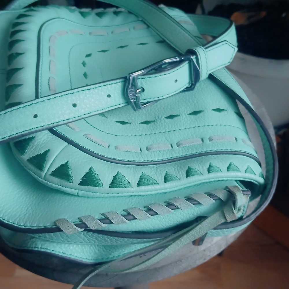 Aimee Kestenberg Mint Green Crossbody Bag